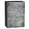 Шкаф верхний с 1-ой дверцей Флэт Temple Stone 2S/Graphite 716*450*318 Шкаф верхний с 1-ой дверцей Флэт Temple Stone 2S/Graphite 716*450*318