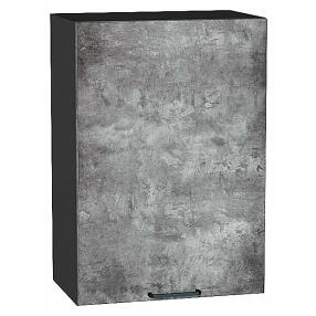 Шкаф верхний с 1-ой дверцей Флэт Temple Stone 2S/Graphite 716*450*318