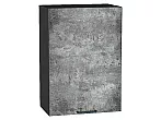 Шкаф верхний с 1-ой дверцей Флэт Temple Stone 2S/Graphite 716*450*318