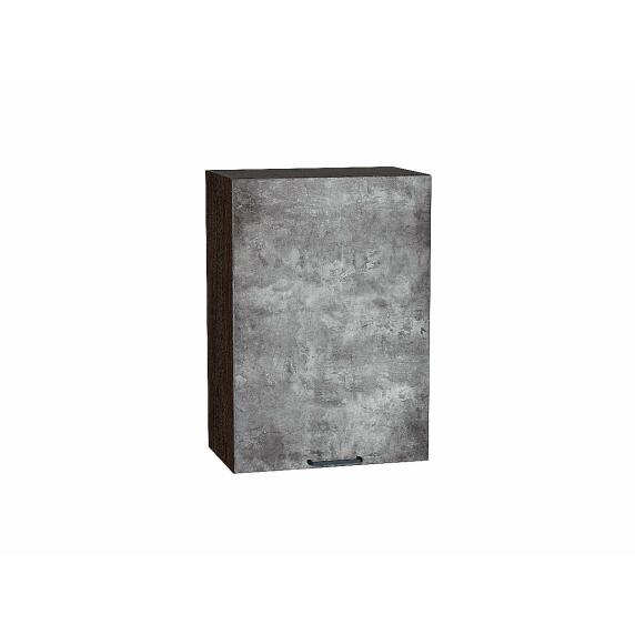Шкаф верхний с 1-ой дверцей Флэт Temple Stone 2S/Graphite 716*500*318