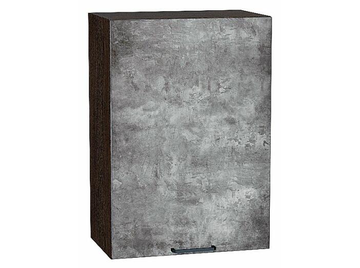 Шкаф верхний с 1-ой дверцей Флэт Temple Stone 2S/Graphite 716*500*318