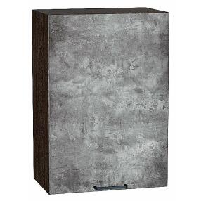 Шкаф верхний с 1-ой дверцей Флэт Temple Stone 2S/Graphite 716*500*318