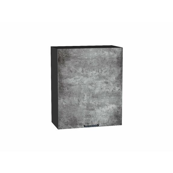 Шкаф верхний с 1-ой дверцей Флэт Temple Stone 2S/Graphite 716*600*318