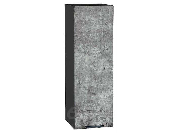 Шкаф верхний с 1-ой дверцей Флэт Temple Stone 2S/Graphite 920*300*318