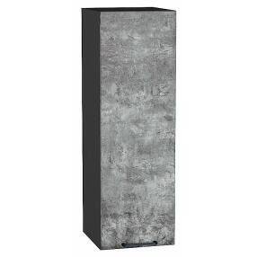 Шкаф верхний с 1-ой дверцей Флэт Temple Stone 2S/Graphite 920*300*318