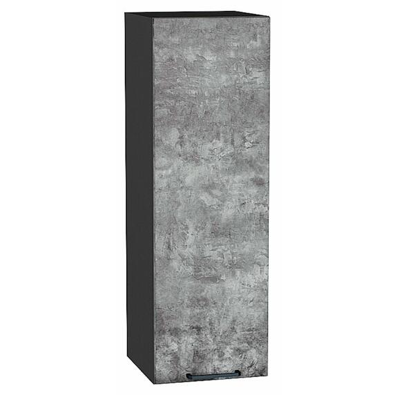 Шкаф верхний с 1-ой дверцей Флэт Temple Stone 2S/Graphite 920*300*318