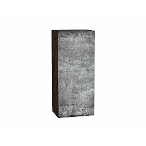 Шкаф верхний с 1-ой дверцей Флэт Temple Stone 2S/Графит 920*400*318