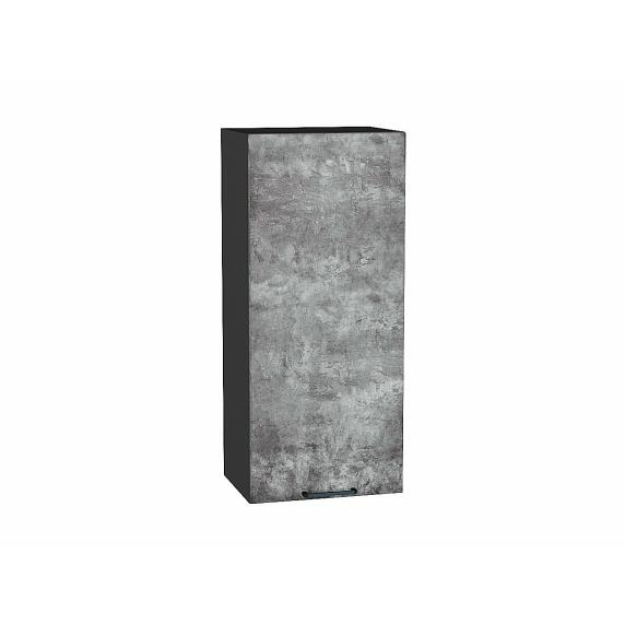 Шкаф верхний с 1-ой дверцей Флэт Temple Stone 2S/Graphite 920*400*318