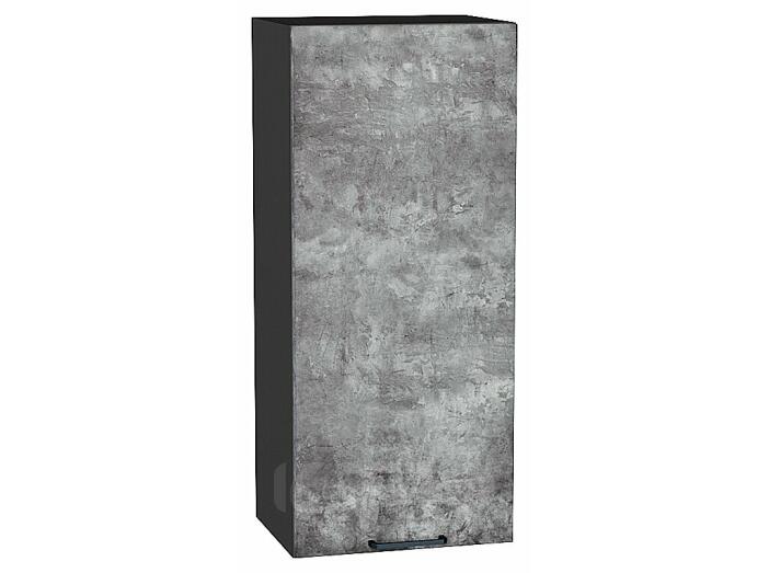 Шкаф верхний с 1-ой дверцей Флэт Temple Stone 2S/Graphite 920*400*318