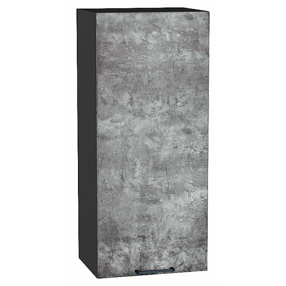 Шкаф верхний с 1-ой дверцей Флэт Temple Stone 2S/Graphite 920*400*318