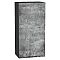 Шкаф верхний с 1-ой дверцей Флэт Temple Stone 2S/Graphite 920*450*318 Шкаф верхний с 1-ой дверцей Флэт Temple Stone 2S/Graphite 920*450*318