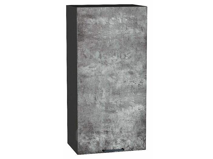 Шкаф верхний с 1-ой дверцей Флэт Temple Stone 2S/Graphite 920*450*318