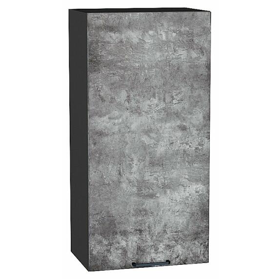Шкаф верхний с 1-ой дверцей Флэт Temple Stone 2S/Graphite 920*450*318