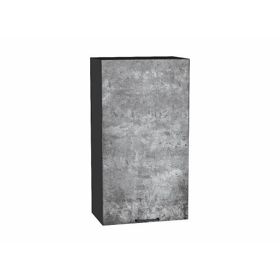 Шкаф верхний с 1-ой дверцей Флэт Temple Stone 2S/Graphite 920*500*318