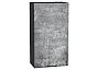 Шкаф верхний с 1-ой дверцей Флэт Temple Stone 2S/Graphite 920*500*318