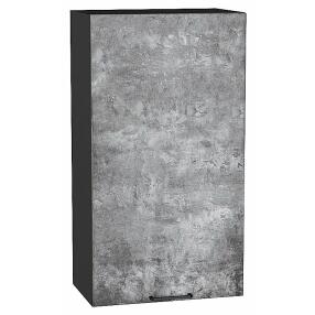 Шкаф верхний с 1-ой дверцей Флэт Temple Stone 2S/Graphite 920*500*318