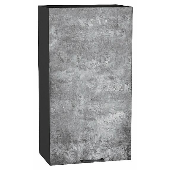 Шкаф верхний с 1-ой дверцей Флэт Temple Stone 2S/Graphite 920*500*318