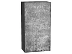 Шкаф верхний с 1-ой дверцей Флэт Temple Stone 2S/Graphite 920*500*318