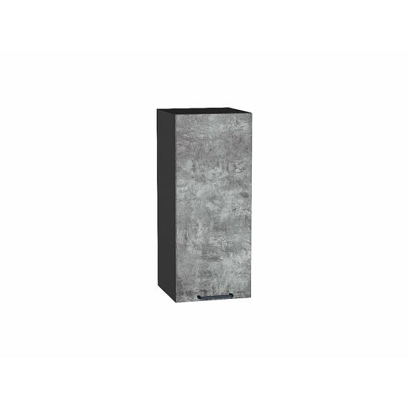 Шкаф верхний с 1-ой дверцей Флэт Temple Stone 2S/Graphite 716*300*318