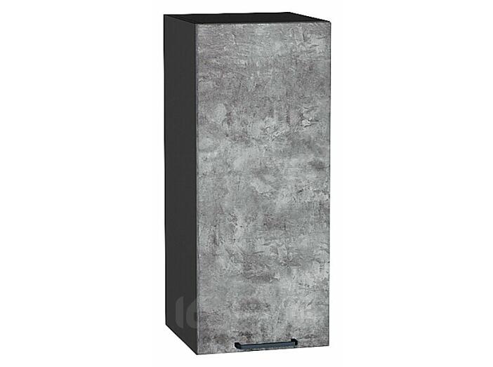 Шкаф верхний с 1-ой дверцей Флэт Temple Stone 2S/Graphite 716*300*318