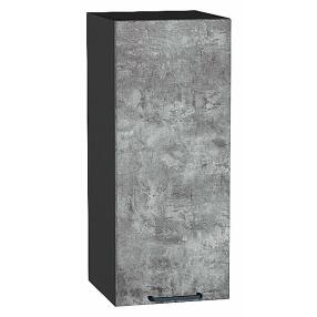 Шкаф верхний с 1-ой дверцей Флэт Temple Stone 2S/Graphite 716*300*318
