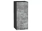 Шкаф верхний с 1-ой дверцей Флэт Temple Stone 2S/Graphite 716*300*318