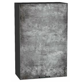 Шкаф верхний с 1-ой дверцей Флэт Temple Stone 2S/Graphite 920*600*318