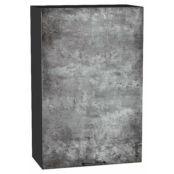 Шкаф верхний с 1-ой дверцей Флэт Temple Stone 2S/Graphite 920*600*318