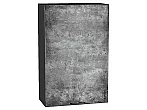 Шкаф верхний с 1-ой дверцей Флэт Temple Stone 2S/Graphite 920*600*318
