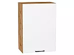 Шкаф верхний с 1-ой дверцей Флэт White In 2S/Дуб Вотан 716*500*318