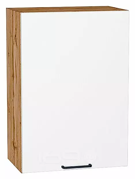 Шкаф верхний с 1-ой дверцей Флэт White In 2S/Дуб Вотан 716*500*318