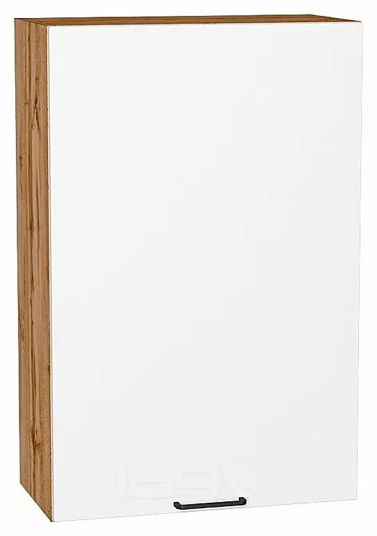 Шкаф верхний с 1-ой дверцей Флэт White In 2S/Дуб Вотан 920*600*318