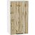 Шкаф верхний с 1-ой дверцей Флэт Wotan Oak 2S/Белый 716*400*318