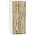 Шкаф верхний с 1-ой дверцей Флэт Wotan Oak 2S/Белый 716*300*318