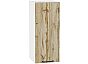 Шкаф верхний с 1-ой дверцей Флэт Wotan Oak 2S/Белый 716*300*318