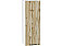 Шкаф верхний с 1-ой дверцей Флэт Wotan Oak 2S/Белый 920*300*318