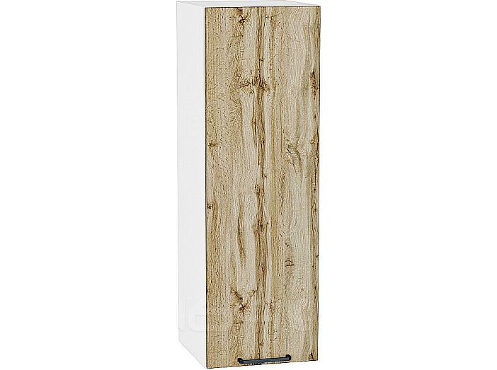 Шкаф верхний с 1-ой дверцей Флэт Wotan Oak 2S/Белый 920*300*318
