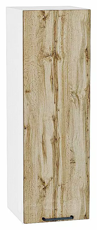 Шкаф верхний с 1-ой дверцей Флэт Wotan Oak 2S/Белый 920*300*318