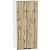 Шкаф верхний с 1-ой дверцей Флэт Wotan Oak 2S/Белый 920*400*318