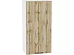 Шкаф верхний с 1-ой дверцей Флэт Wotan Oak 2S/Белый 920*450*318
