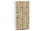 Шкаф верхний с 1-ой дверцей Флэт Wotan Oak 2S/Белый 920*500*318
