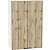 Шкаф верхний с 1-ой дверцей Флэт Wotan Oak 2S/Белый 920*600*318