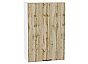 Шкаф верхний с 1-ой дверцей Флэт Wotan Oak 2S/Белый 920*600*318
