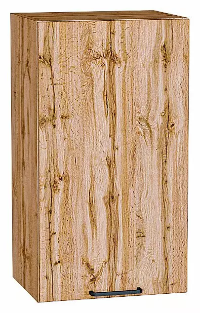Шкаф верхний с 1-ой дверцей Флэт Wotan Oak 2S/Дуб Вотан 716*400*318