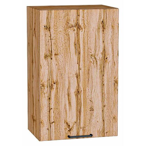 Шкаф верхний с 1-ой дверцей Флэт Wotan Oak 2S/Дуб Вотан 716*450*318