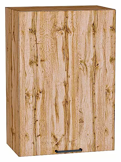 Шкаф верхний с 1-ой дверцей Флэт Wotan Oak 2S/Дуб Вотан 716*500*318