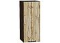 Шкаф верхний с 1-ой дверцей Флэт Wotan Oak 2S/Graphite 716*300*318