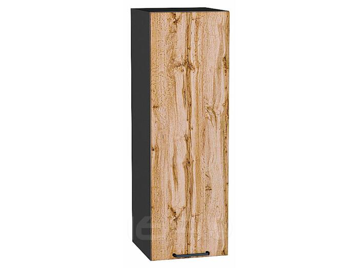 Шкаф верхний с 1-ой дверцей Флэт Wotan Oak 2S/Graphite 920*300*318