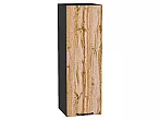 Шкаф верхний с 1-ой дверцей Флэт Wotan Oak 2S/Graphite 920*300*318
