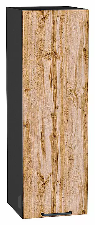 Шкаф верхний с 1-ой дверцей Флэт Wotan Oak 2S/Graphite 920*300*318